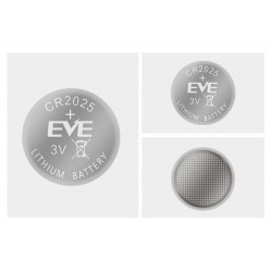 Бутонна батерия литиева CR 2025 1pc bulk 3V EVE BATTERY Бутонна батерия литиева CR 2025 1pc bulk 3V EVE BATTERY