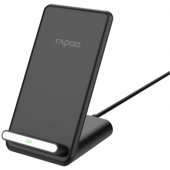 Wireless Charger for Smartphones RAPOO XC210, Qi, 7.5/10W, Black