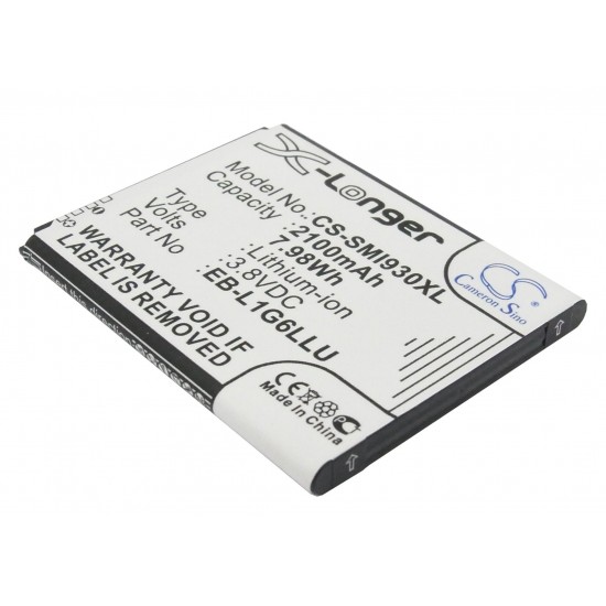 Mobile battery for Samsung GT-I9300, GT-I9308, SGH-T999V, Galaxy S3, Galaxy S III Neo 3.8V 2100mAh CAMERON SINO