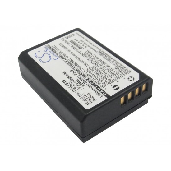 Camera Battery for CANON LPE10 LiIon 7.4V 950mAh Cameron Sino