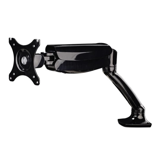Стойка за монитор за бюро HAMA, Регулируема, 26", 5 кг, Черен Hama FULLMOTION Monitor Arm, 66 cm (26"), Gas Spring, black