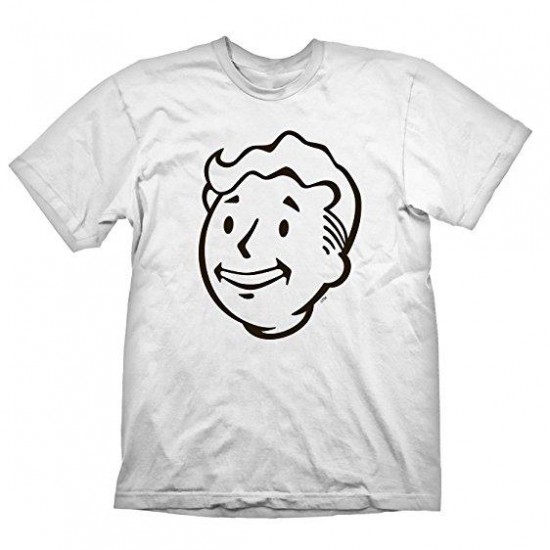Fallout T-Shirt Vault Boy Face,Gaya Entertainment, M
