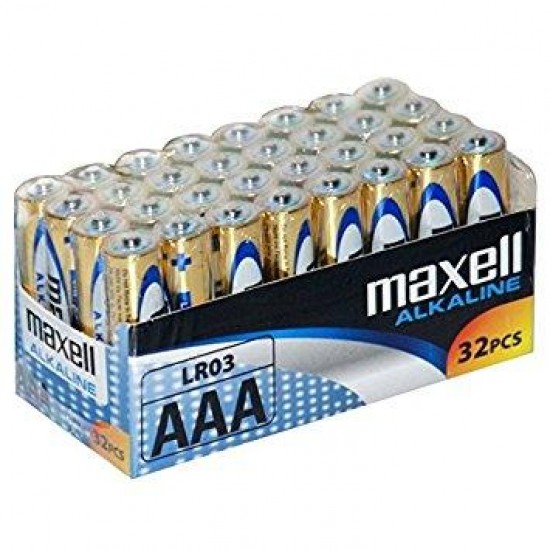 MAXELL Alkaline batteries LR03 1,5V AAA 32 pcs. pack