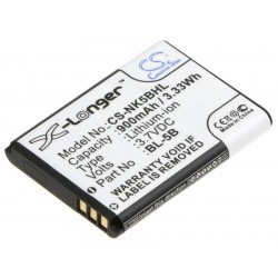 БатерияCAMERON SINO, за NOKIA BL-5B 6020, 6021, 6061 3.7V 900mAh
