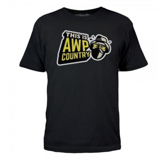 T-Shirt CS:GO, AWP Country, Gaya Entertainment, S