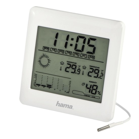 Hama "EWSC-100" Electronic Weather Station, white