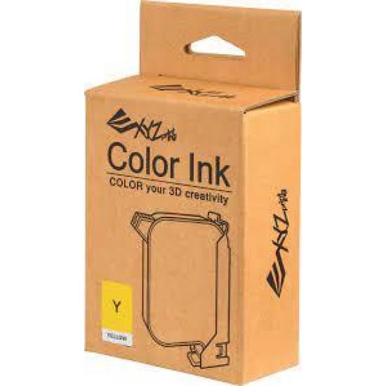 Color ink for 3D printer DaVinci Color XYZprinting, yellow, 40 ml.
