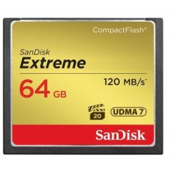 Карта памет SANDISK  Extreme&reg; CompactFlash&reg; Memory Card 64Gb