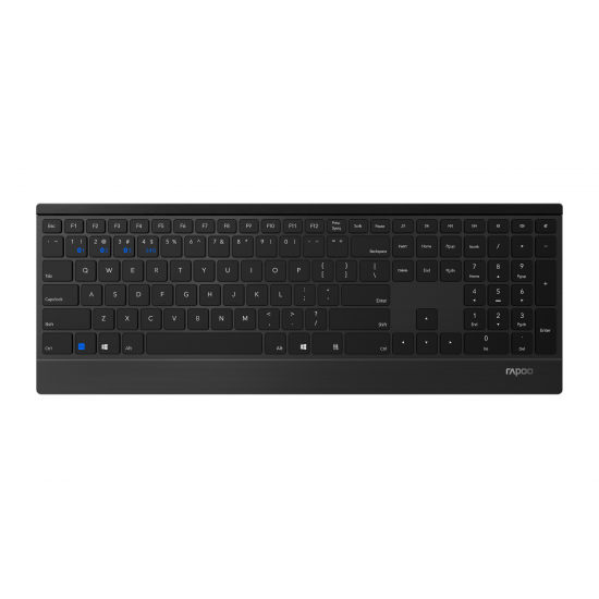 Multi-mode Wireless Ultra-slim Keyboard RAPOO E9500M