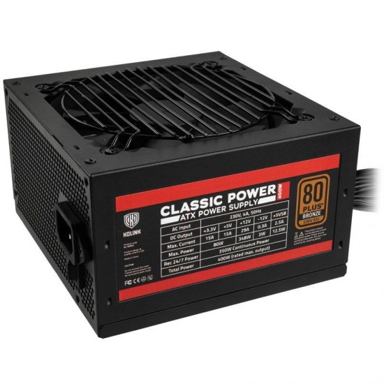 Power Supply Kolink Classic Power 400W 80 PLUS Bronze