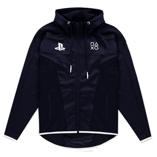 Playstation - Black & White Teq Men's Hoodie - M