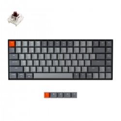Геймърска Механична клавиатура Keychron K2 Compact Gateron Brown Switch White LED Gateron Brown Switch ABS Геймърска Механична клавиатура Keychron K2 Compact Gateron Brown Switch White LED Gateron Brown Switch ABS