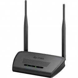 Безжичен рутер ZYXEL NBG-418N v2, 300Mbps, 5dB антени