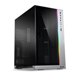 Кутия Lian Li PC-O11 Dynamic XL ROG Certified Mid-Tower, Tempered Glass, Сив