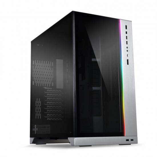 Case Lian Li PC-O11 Dynamic XL ROG Certified Mid-Tower, Tempered Glass, Silver