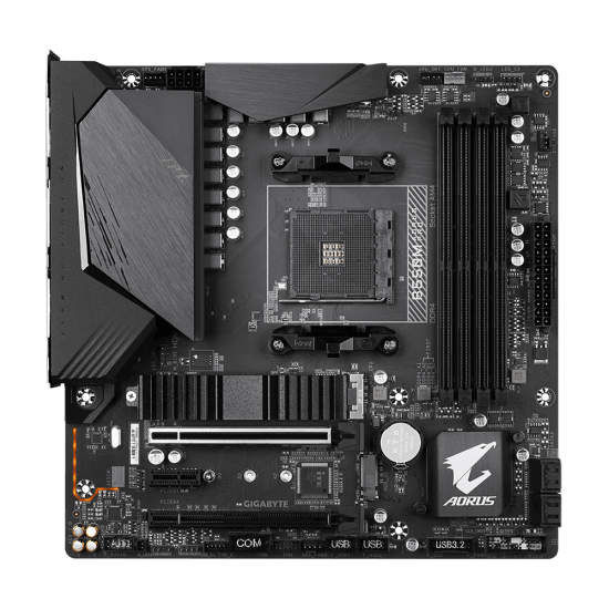 Motherboard GIGABYTE B550M AORUS PRO Socket AM4, 4 x DDR4, RGB Fusion 2.0