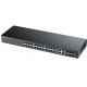 Суич ZYXEL GS2210-24, 24 портов управляем L2, Gigabit, за монтаж в шкаф