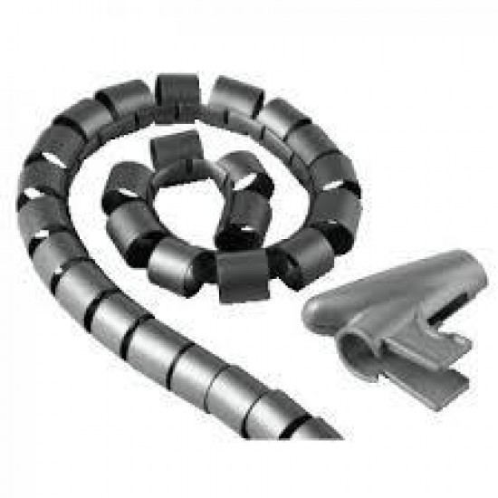 Cable Bundle Tube "Easy Cover",  2.5 m, 20 mm, silver