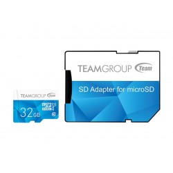 Карта памет Team Group Color microSDHC 32GB, UHS-I Class 10 + SD Адаптер