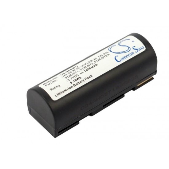 Camera Battery for FUJI NP80 LiIon 3.7V 1400mAh Cameron Sino