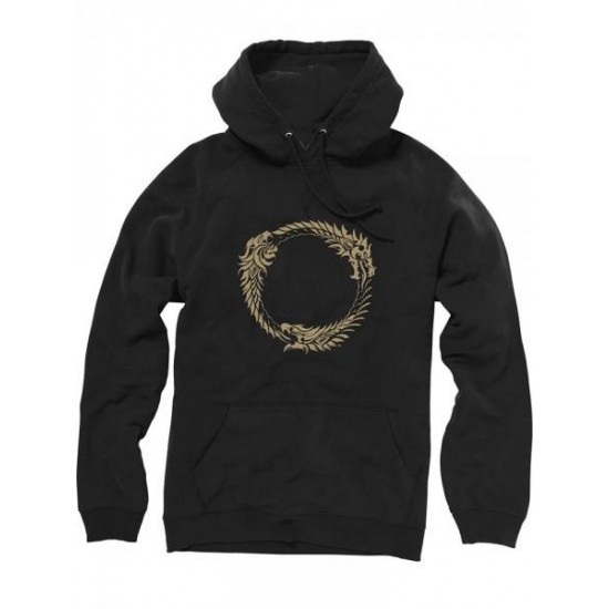 Hoodie Ouroboros Elder Scrolls Online, Gaya Entertainment, XXL