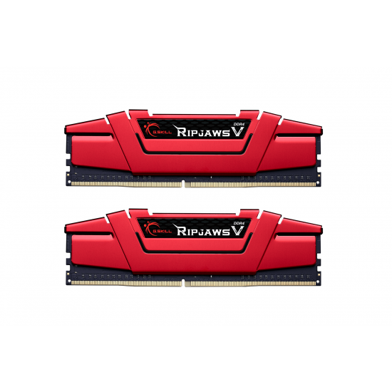 Memory G.SKILL Ripjaws V Red 32GB(2x16GB) DDR4 PC4-25600 3200MHz CL14 F4-3200C14D-32GVR