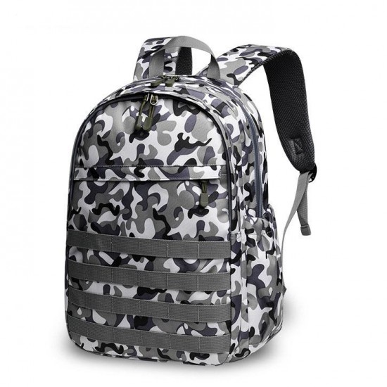 Camo Backpack Arctic, White