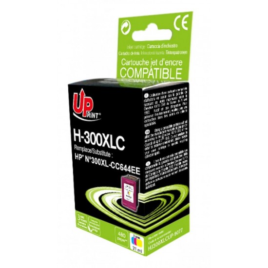 Ink cartridge UPRINT CC644EE HP 300XL, Colours