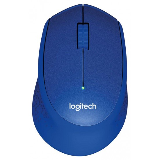 Wireless optical mouse LOGITECH M330 Silent Plus, Blue, USB