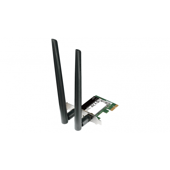 Wireless card D-Link DWA-582, Dual band  AC 1200, 2.4/ 5GHz,  PCI Express