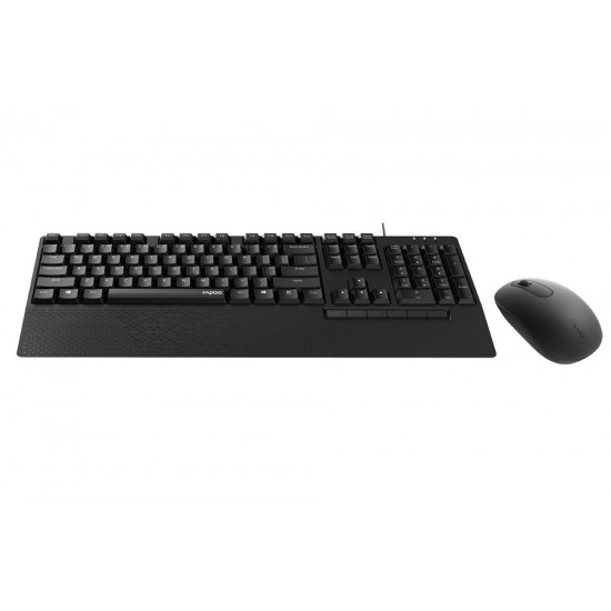 Keyboard Set RAPOO NX2000, Black