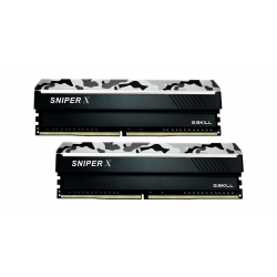 Памет G.SKILL Sniper X 16GB(2x8GB) DDR4 PC4-25600 3200MHz CL16 F4-3200C16D-16GSXWB