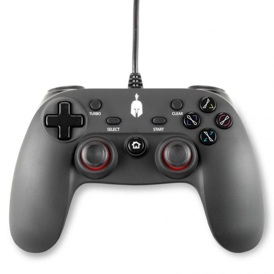 Wired Gamepad Spartan Gear Oplon, Black