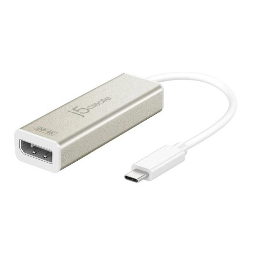 JCA140 USB&trade; Type-C to 4K DisplayPort&trade; Adapter
