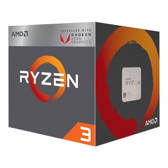 CPU AMD RYZEN 3 2200G 4-Core 3.5 GHz (3.7 GHz Turbo) 6MB/65W/AM4/BOX