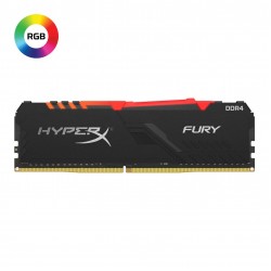 Памет HyperX Fury RGB 8GB DDR4 PC4-24000 3000MHz CL15 HX430C15FB3A/8