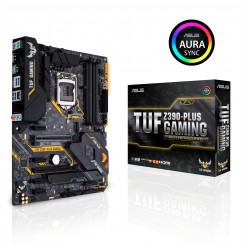 Дънна платка ASUS TUF Z390-PLUS GAMING, Socket 1151 (300 Series),Aura Sync,Intel Optane