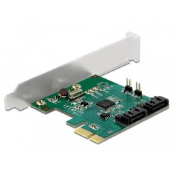 Контролер Delock SATA PCI Express Card - 2 ports Контролер Delock SATA PCI Express Card - 2 ports