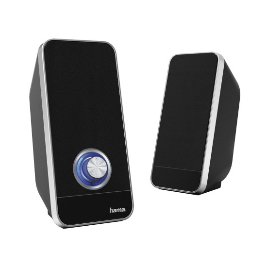 Notebook Speaker "Sonic LS-206" 173133, 2.0, black/grey