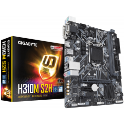 Дънна платка GIGABYTE H310M-S2H, Socket 1151 (300 Series), 2 x DDR4