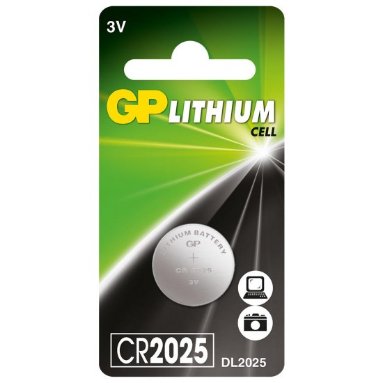 Lithium Button Battery GP  CR2025 3V 1 бр. GP