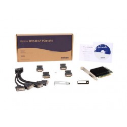 Видео карта Matrox M9140-E512LAF 512MB GDDR2 PCIe x16 Low Profile